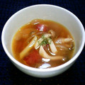 watyami's cooksnap of when they made 秋のさつまいもとキノコのマカロニスープ.