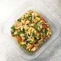 RoomA's cooksnap of when they made 鶏胸肉とさやえんどうの炒め物.
