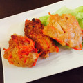 へなちょこ3世's cooksnap of when they made ＊紅生姜とひき肉のカリふわ揚げ焼き＊.