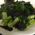 ドーシタトースター's cooksnap of when they made ✩小松菜と韓国海苔の胡麻和え✩.