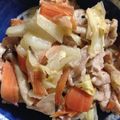 クックZ8J4H4☆'s cooksnap of when they made 簡単余り野菜たっぷり炒め♪.