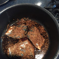 パイナップル大好き☆'s cooksnap of when they made 魚・さわらの和風白ごまソース煮付け♪簡単.