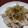 ロシアン's cooksnap of when they made ゆで豚のねぎもやしだれ.