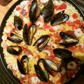 esarh's cooksnap of when they made フライパンで本格パエリア.