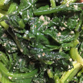 たぁこヨネ's cooksnap of when they made ほうれん草のゴマ和え☆.