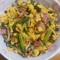 55くまごろう85's cooksnap of when they made アスパラベーコン炒め.