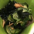ままれすとらん's cooksnap of when they made 糖質制限☆酢の物　ワカメとキュウリ.