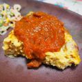 ジョンリークッカー's cooksnap of when they made じゃが芋入りスモークチーズのオムレツ.
