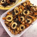 クック16WA0W☆'s cooksnap of when they made ひじきと大豆とちくわの煮もの.