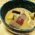 あら会長's cooksnap of when they made ♡ほっこりする、さつまいも入り豚汁.
