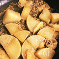 クック4H8H2K☆'s cooksnap of when they made とろとろ簡単♡大根とひき肉の煮物.