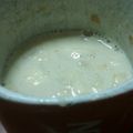クックBWJ8QN☆'s cooksnap of when they made ホットきなこ豆乳、バナナ入り。.