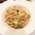 よしみ☆★'s cooksnap of when they made 鮭とチンゲンサイのクリームパスタ.