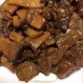 しろくろ☆ねこ's cooksnap of when they made 圧力鍋で簡単・小料理屋風の牛すじ煮込み☆.