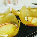 ❀kiko❀'s cooksnap of when they made アップル＆チョコカップケーキ♡.