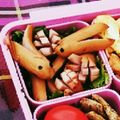 えみんこ☆★'s cooksnap of when they made ウインナー飾り切り★うさぎちゃん.