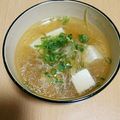 まろまろぱんな's cooksnap of when they made ミョウガと豆腐のトロたまスープ.