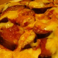 chakotchi's cooksnap of when they made なすのトマトソース　ピザ.