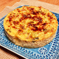 モラさん's cooksnap of when they made 長葱の大量消費に♪超簡単キッシュロレーヌ.