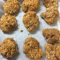 KT614's cooksnap of when they made 揚げない☆カツ～豚こま肉～.