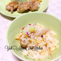YUH♡ママ's cooksnap of when they made ♥さつま芋と油揚げの炊き込みご飯♥.