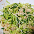 ★ちぃ★'s cooksnap of when they made 簡単・節約 豆苗とえのきのごま和え.
