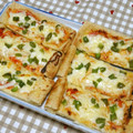 tokotann's cooksnap of when they made 簡単！ヘルシー！安い☆油揚げのおかずピザ.
