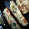 あらいやだ's cooksnap of when they made HM×フライパンで夏野菜ケークサレ.