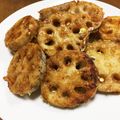 YUKIKI☆'s cooksnap of when they made レンコンのタレマヨ焼き!(^^)!.