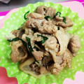 natsu_i's cooksnap of when they made ちゃちゃっと簡単！豚こまと大葉の照り丼♡.