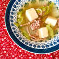 ふたごゆき's cooksnap of when they made 豆腐とひき肉の☆とろみスープ☆.
