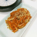 Ruri03's cooksnap of when they made 困った時に【人参とエノキのゴマ炒め】♪.