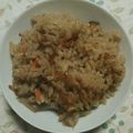 ビビとさっちん's cooksnap of when they made 1.2.3で★まいたけの炊き込みごはん.