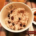 yuka119's cooksnap of when they made 炊飯器で簡単お赤飯❤お食い初めやお祝いに.