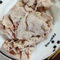 クックZ8J4H4☆'s cooksnap of when they made 台湾流！豚肉の冷しゃぶ「蒜泥白肉」.