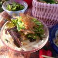もりあん農園's cooksnap of when they made 野菜たっぷりゴマポンそうめん.