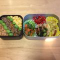 ♡りっくんママ♡'s cooksnap of when they made 簡単❗三色丼✨そぼろご飯 1：1：1.