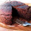 s2meisaes2's cooksnap of when they made 〈11月〉おからチョコケーキオレンジ添え.