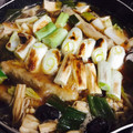 ☆winwin☆'s cooksnap of when they made ヘルシー！合鴨とつみれの焼きねぎ鍋！.