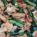 おなかふにふに's cooksnap of when they made 大根の葉と、油揚げの煮浸し.
