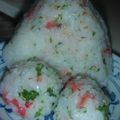 ＭＯＭＯパンダ's cooksnap of when they made 桜海老と青海苔、胡麻のおにぎり.