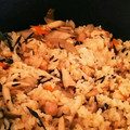 ぶぅちゃ☆'s cooksnap of when they made 炊飯器de簡単おいしい♡鶏ごぼうごはん♡.