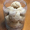 ☆NASUBI☆'s cooksnap of when they made 簡単♡豆乳ときなこのスノーボール.