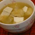 みゆwaco 's cooksnap of when they made 豆腐とうす揚げの和風コンソメスープ☆.
