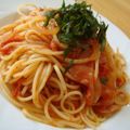 おんかめ's cooksnap of when they made 簡単☆トマトソーススパゲティ.