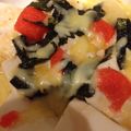 みんとっとん's cooksnap of when they made 簡単！お豆腐と明太子のグラタン風.