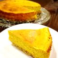 usabootan's cooksnap of when they made パンプキン・チーズケーキ♡.