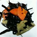500k's cooksnap of when they made 蓮根とひじきの煮物.