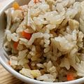 ざっくんママ's cooksnap of when they made 鶏ごぼう炊き込みごはん★.