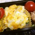 毎日楽しい's cooksnap of when they made お弁当に♡ブロッコリーと卵のハムマヨ焼き.
